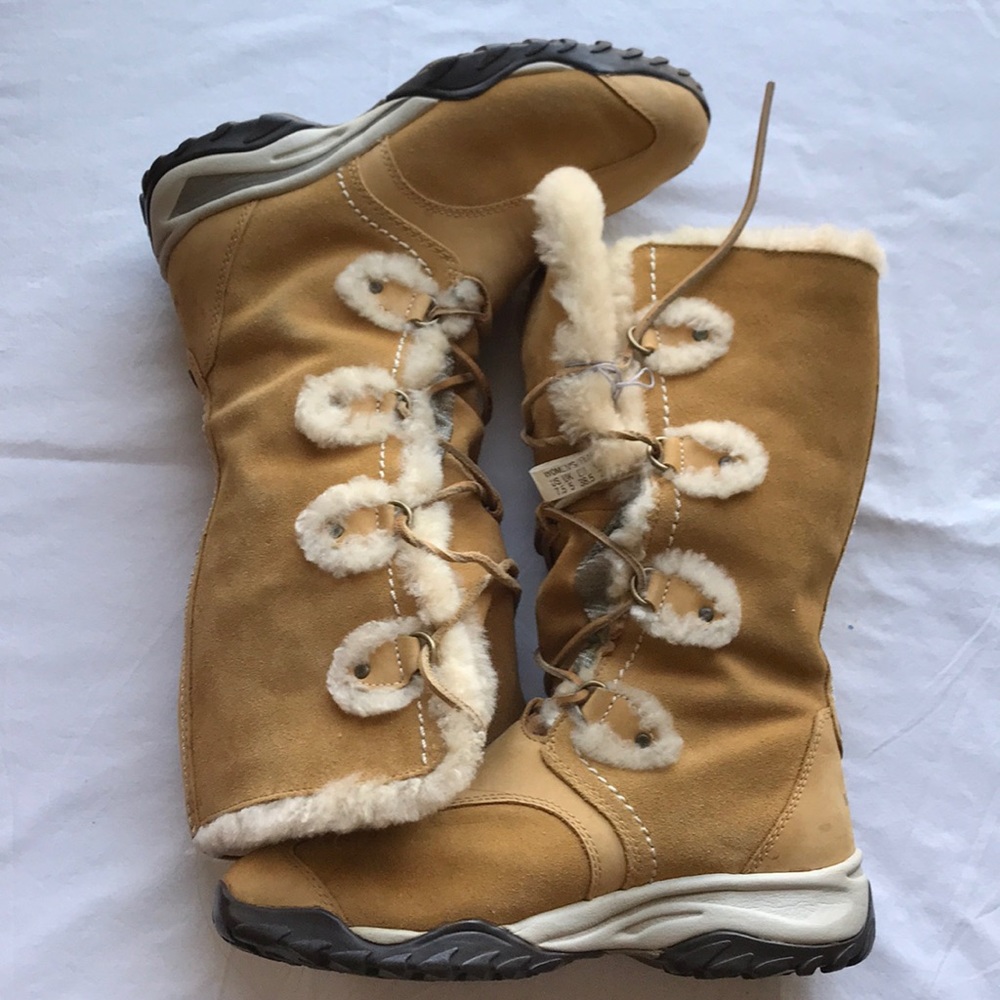 The North Face Waterproof Tan Boots
